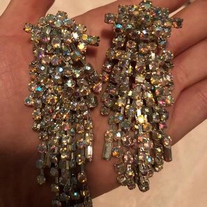 Handmade AB Crystal Earrings